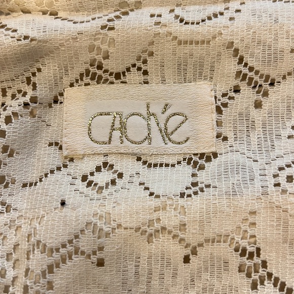 VINTAGE Cache white cardigan - Picture 3 of 4
